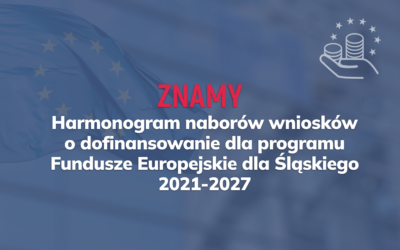 Harmonogram naborów wniosków w programie Fundusze Europejskie dla Śląskiego 2021-2027